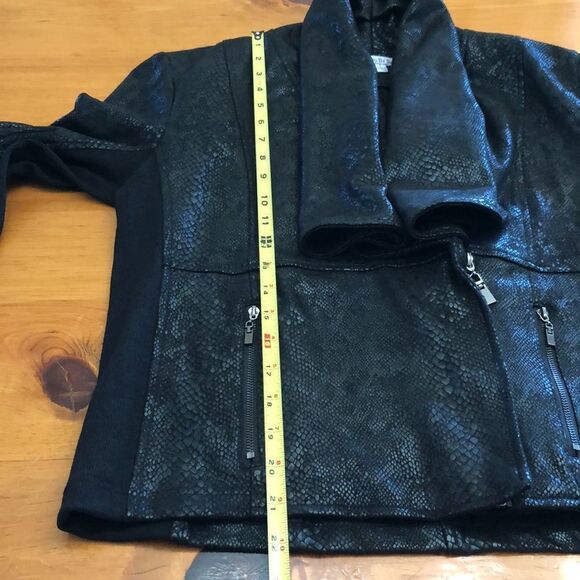 See And Be Seen faux suede Black Jacket - Picture 9 of 14